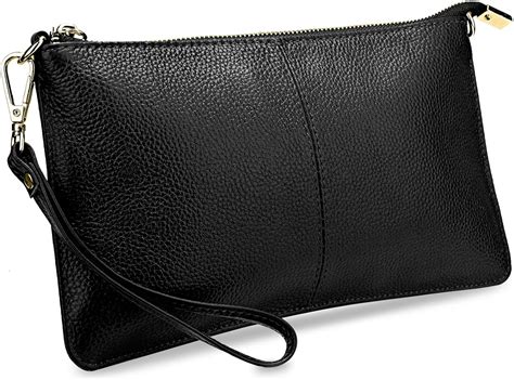 Women's Black Clutches & Wristlets 